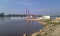 nowy refuler sprowadzony na przetarg odmulanie wisły udrażnianie rzek pogłębianie refulowanie bagrowanie kopanie w wodzie piachu mułu przesył na ląd