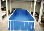 wyspawany basen, pp light blue,pp-c medium blue,caribbean blue,jasnoniebieskie płyty,polipropylen niebieski basenowy,basenowe realizacje, płyty ekstrudowane basenowe płyty copolimerowe,producent, dostawca, wytwórca,spoiwo,druty spawalnicze,spawanie, zgrzewanie z tworzywa