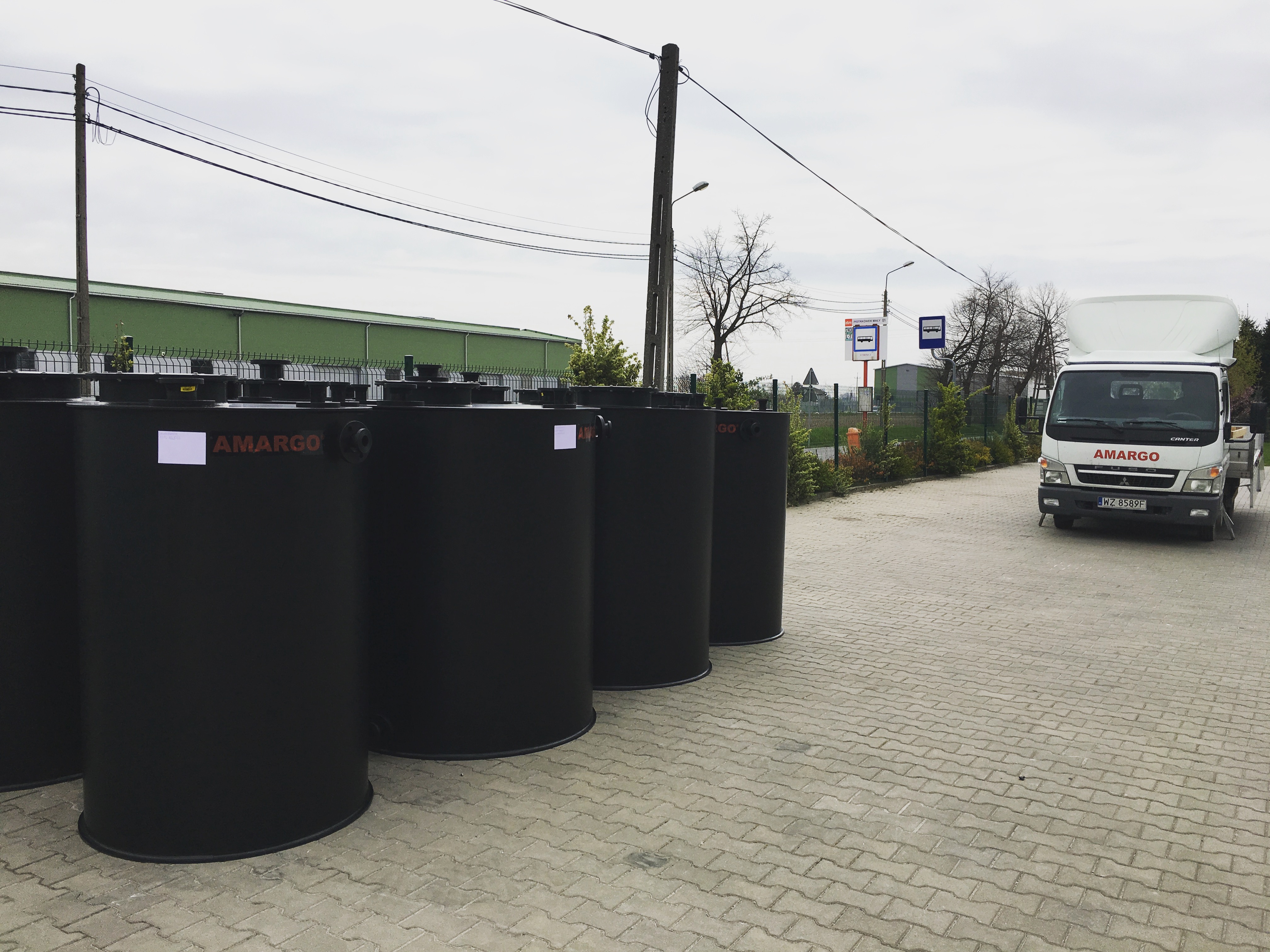 W zbiornikach chemoodpornych AMARGO można przechowywać różne substancje
