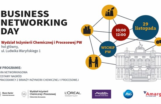 [PRAKTYKI/STAŻ] Rozwijaj swoje kompetencje i pasje w doświadczonym zespole – Business Networking Day na IChiP PW