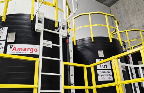 Advanced storage and dosing system for sodium hydroxide (NaOH) for RAS aquaculture in Norway