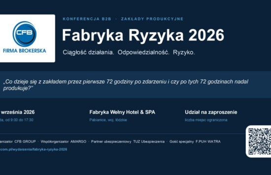 Kiedy zbiornik przestaje być tylko zbiornikiem? O ryzyku, ciągłości działania i odpowiedzialności w zakładzie przemysłowym – Fabryka Ryzyka 2026
